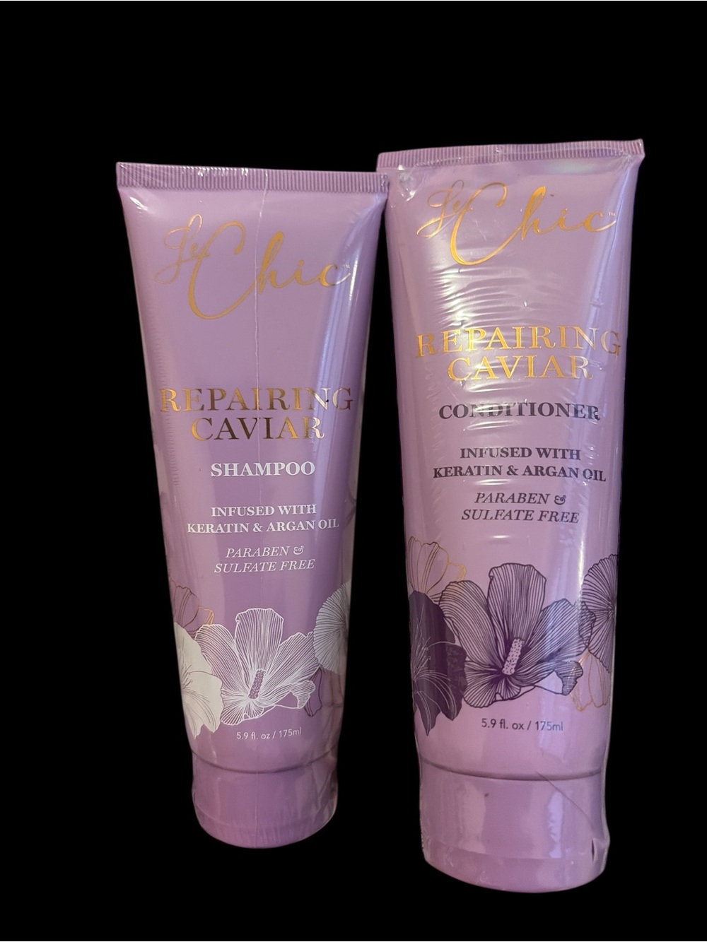 chic Repairing Caviar Shampoo & Conditioner Set - Lavender